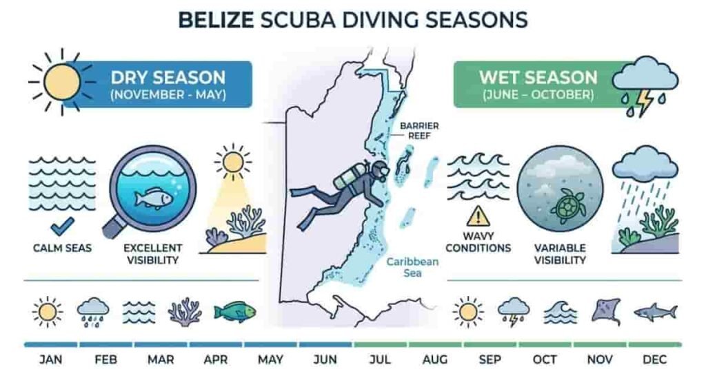 Belize scuba diving safety tips and trip planning checklist for beginners