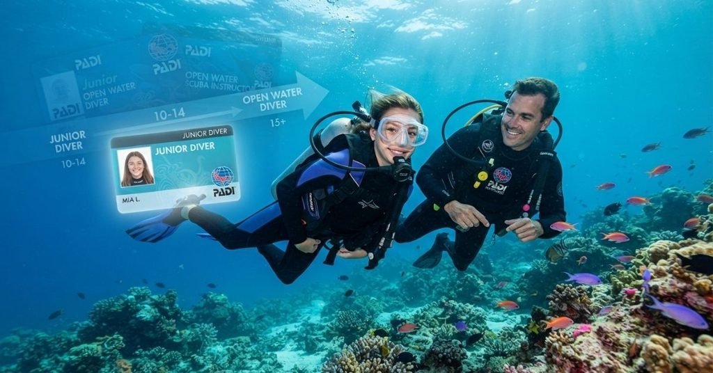 how old to be scuba certified age requirements