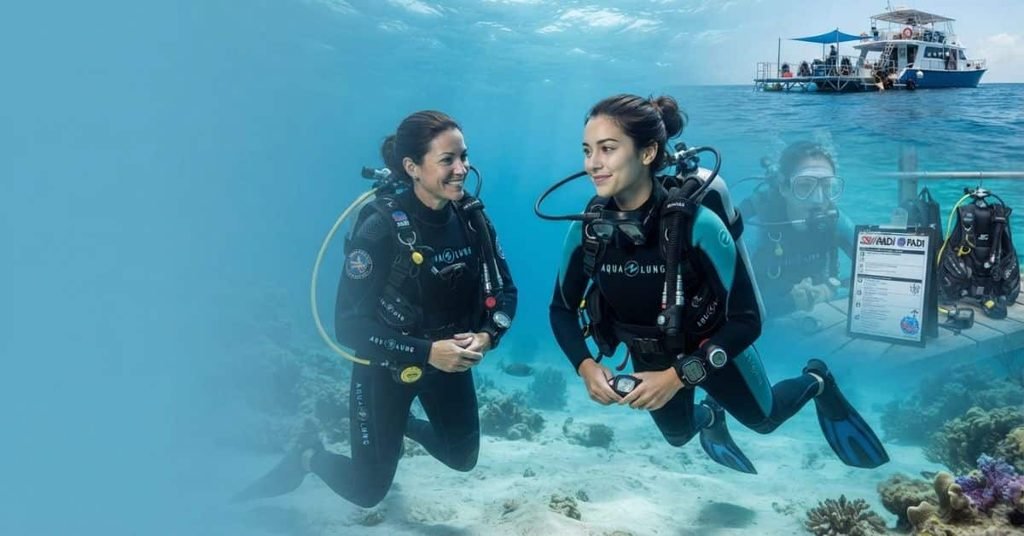 how to train for scuba diving beginner training guide